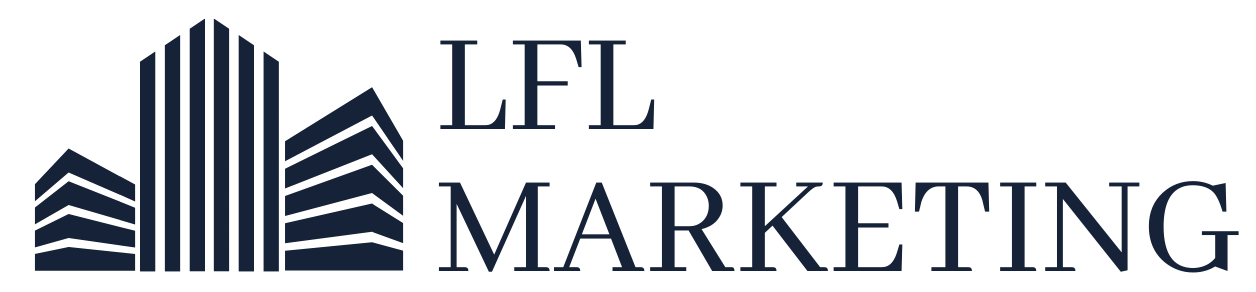 LFL Marketing blå logo